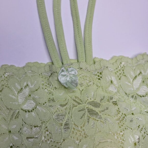 Lace Cami Crop Top Lace Bralette Stretchy Lace Camisole Lace Crop Tank Top - NEW - Picture 13 of 15